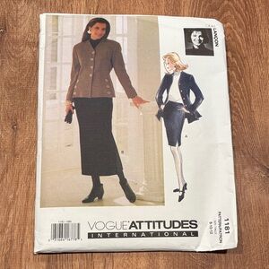Vogue Attitudes International Sewing Pattern